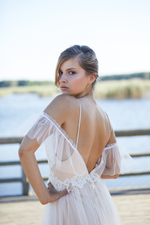 Ivory Breeze – Ethereal Lace Performance Dress - Rental