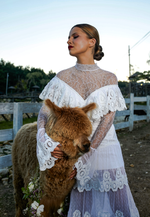 Victorian Lace Performance Dress Rental – The Quiet Vigil Couture Gown