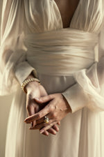 Ethereal Chiffon Performance Dress Rental – Lightkeeper Couture Gown