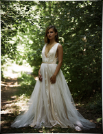 Avant-Garde White Performance Dress Rental – Pale Dominion