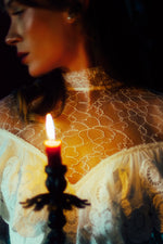 Victorian Lace Performance Dress Rental – The Quiet Vigil Couture Gown