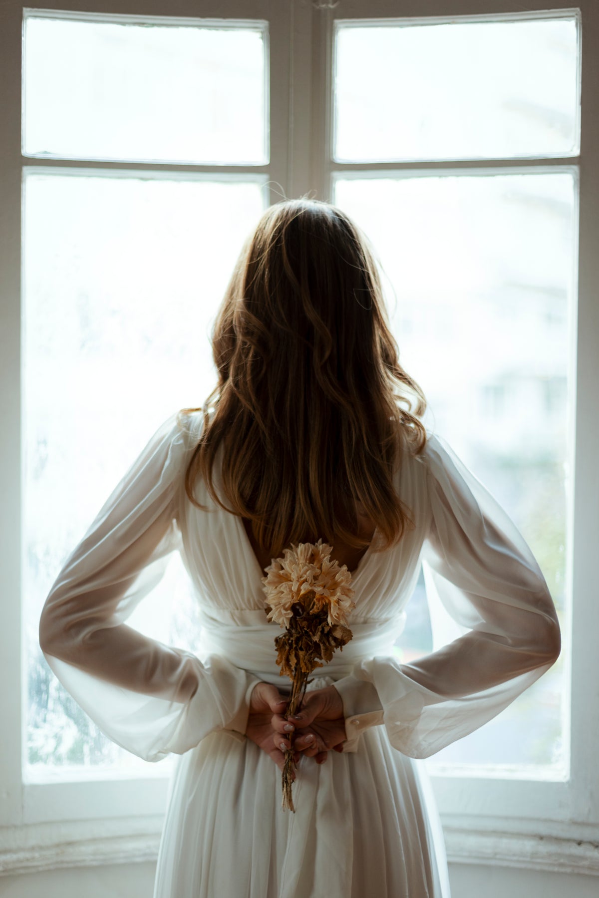 Ethereal Chiffon Performance Dress Rental – Lightkeeper Couture Gown